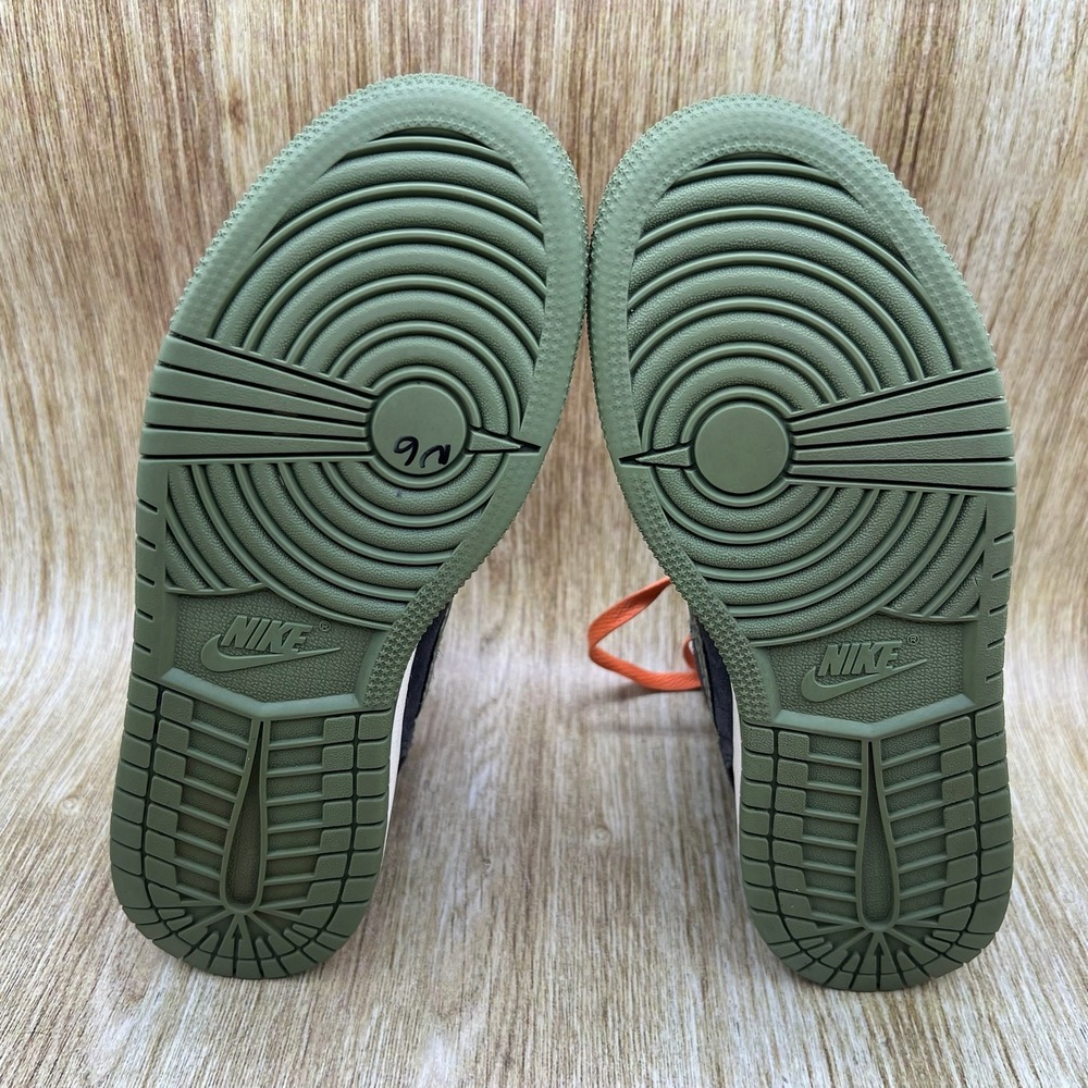 Nike Air Jordan 1 Mid SE Women's Size 7 Craft Anthracite Light Olive FD5847-003 - Picture 8 of 10